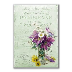 GF-FLOWERS-025. Rice paper large format