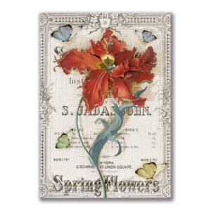 GF-FLOWERS-033. Rice paper large format
