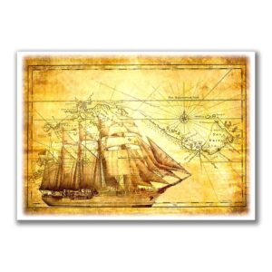 GF-MAPS-001. Rice paper large format