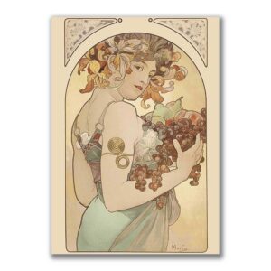 GF-ART NOUVEAU-004. Rice paper large format