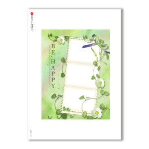 ALBUM-L-0035. Rice Paper album for decoupage.