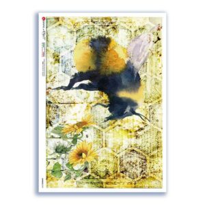 ANIMALS-0181. Animals Rice Paper for decoupage.