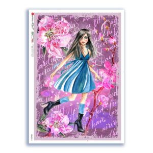 SCENE-0112. Pictorial Rice Paper for decoupage.