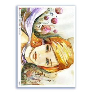 SCENE-0121. Pictorial Rice Paper for decoupage.