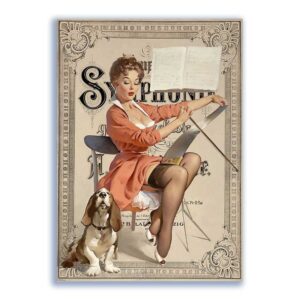 GF-PIN-UP-006. Rice paper large format