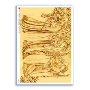 CULT-0161. Holy Rice Paper for decoupage.