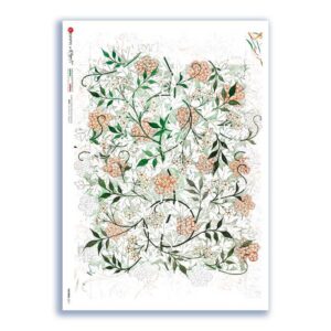PATTERN-0211. Texture Rice Paper for decoupage.