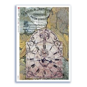 TIME-0035. Watches Rice paper for the decoupage.