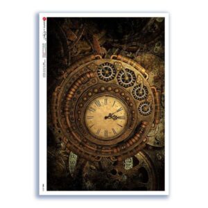 TIME-0038. Watches Rice paper for the decoupage.