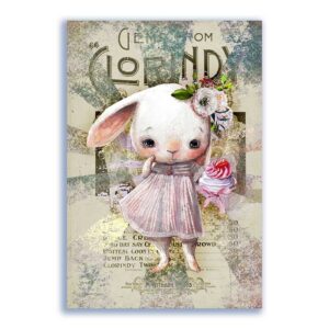 GF-ANIMALI-031. Rice paper large format