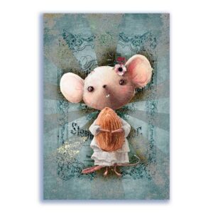 GF-ANIMALI-034. Rice paper large format