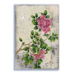 GF-FLOWERS-040. Rice paper large format