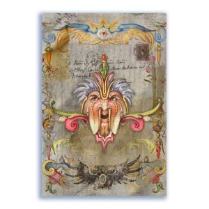 GF-GROTESQUE-015. Rice paper large format