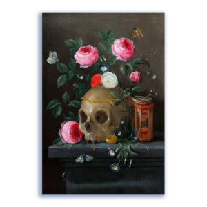 GF-SKULLS-018. Rice paper large format