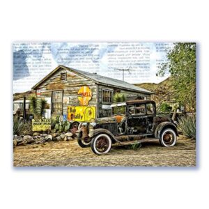 GF-VEHICLES-011. Rice paper large format