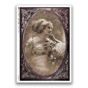 OLD-PHOTOS-0112. Victorian Rice Paper for decoupage.