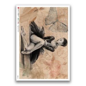 SCENE-0131. Pictorial Rice Paper for decoupage.
