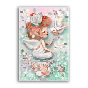 GF-BABY-008. Rice paper large format