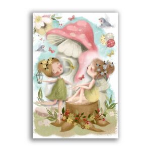 GF-FAIRIES-015. Rice paper large format