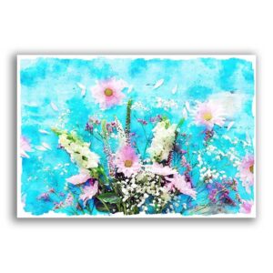 GF-FLOWERS-062. Rice paper large format