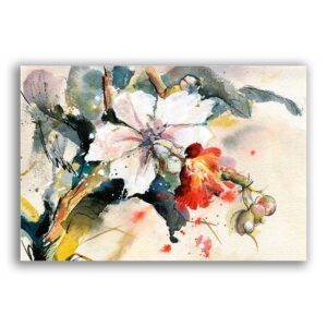 GF-FLOWERS-064. Rice paper large format