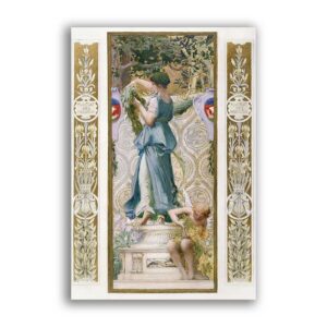 GF-ART NOUVEAU-022. Rice paper large format