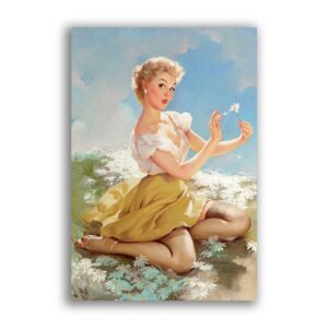 GF-PIN-UP-014. Rice paper large format