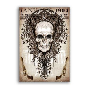 GF-SKULLS-025. Rice paper large format