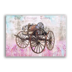GF-VEHICLES-014. Rice paper large format