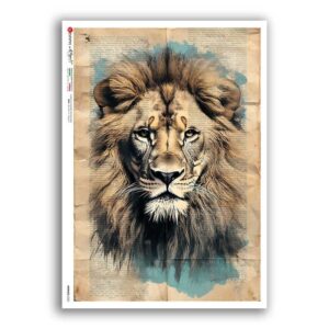 ANIMALS-0225. Animals Rice Paper for decoupage.
