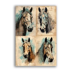 GF-ANIMALS-065. Rice paper large format