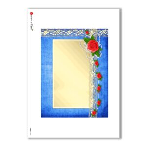 ALBUM-L-0046. Rice Paper album for decoupage.