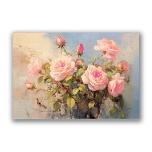 GF-FLOWERS-067. Rice paper large format