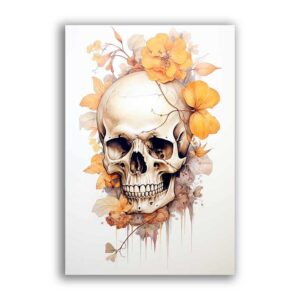 GF-SKULLS-034. Rice paper large format