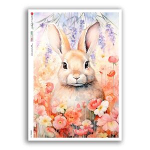 ANIMALS-0234. Animals Rice Paper for decoupage.