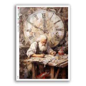 TIME-0048. Watches Rice paper for the decoupage.