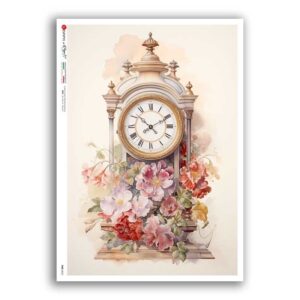 TIME-0055. Watches Rice paper for the decoupage.