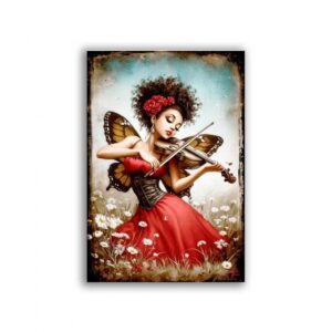 GF-FATE-053. Rice paper for decoupage — FAIRIES — large format