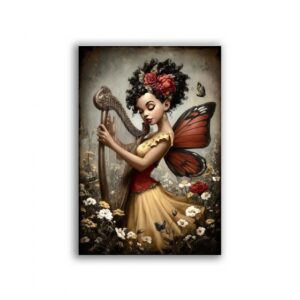 GF-FATE-055. Rice paper for decoupage — FAIRIES — large format