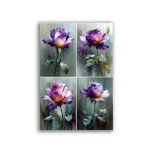 GF-FIORI-125. Rice paper for decoupage — FLOWERS — large format