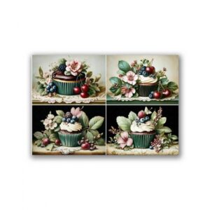 GF-CUCINA-029. Rice paper for decoupage — FOOD — large format