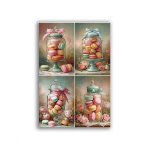 GF-CUCINA-030. Rice paper for decoupage — FOOD — large format