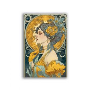 GF-ART NOUVEAU-063. Rice paper for decoupage — ART NOUVEAU — large format