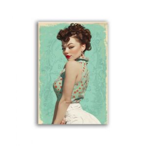 GF-PIN-UP-033. Rice paper for decoupage — PIN-UP — large format