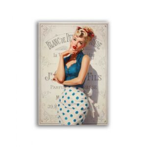 GF-PIN-UP-034. Rice paper for decoupage — PIN-UP — large format