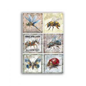 GF-STEAMPUNK-014. Rice paper for decoupage — STEAMPUNK — large format