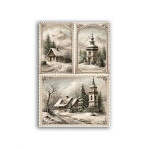 GF-PAESAGGI-081. Rice paper for decoupage — LANDSCAPE — large format