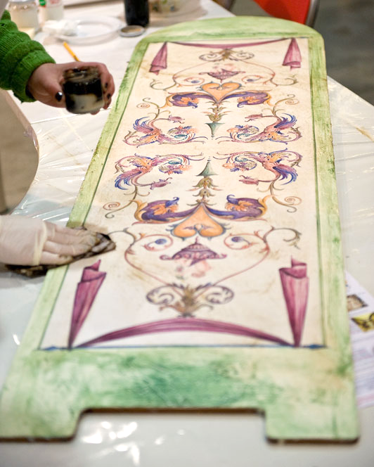 grottesche decoupage